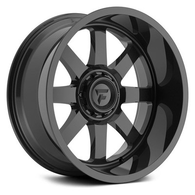 Fittipaldi Off-Road FA16B Wheels 20x10 (-25, 5x127, 78.1) Black Rims Set of 4