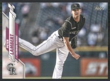 2020 Topps Update #U-253 Peter Lambert Colorado Rockies 49073