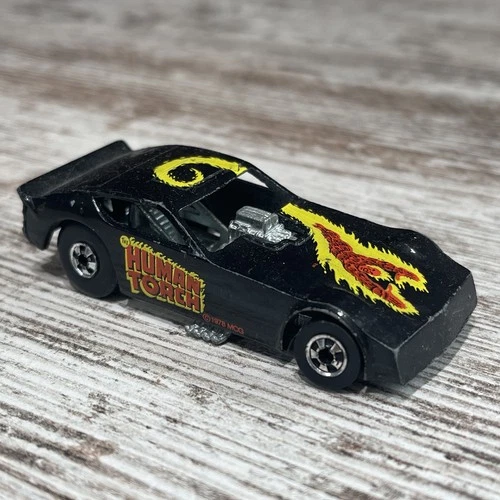Vintage 1977 Hot Wheels Human Torch Marvel Plymouth Arrow Funny Car —FAST SHIP!!