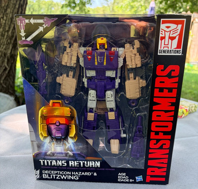 Transformers Generations Titans Return Blitzwing Action Figure 2016 Hasbro NIB
