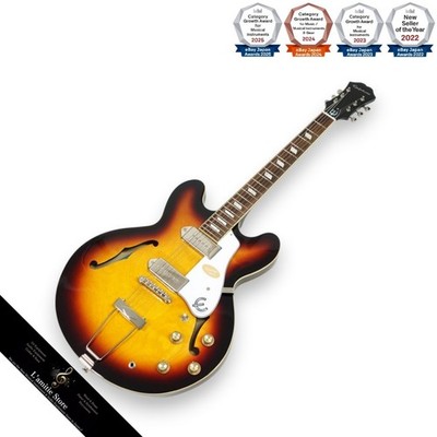 Epiphone Casino Vintage Sunburst SemiHollow P90 Tonabnehmer