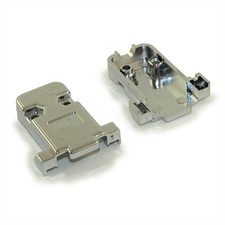 VGA/HD15 Plastic Hood Metalized Solder Type