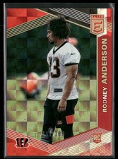 2019 Donruss Elite #174 Rodney Anderson Red #/299