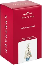 2020 Paradise Found Christmas Tree Beach Sea Shells Hallmark Keepsake Ornament