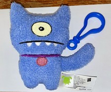 Hasbro Ugly Dolls Ugly Dog To-Go Stuffed Plush Toy 5" Keychain Backpack Clip-on