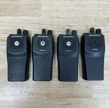 Lot Of 4 Motorola PR400 UHF 16 Channel Two-Way Radios AAH65RDC9AA2AN C