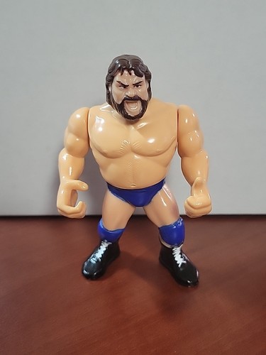 WWF Hasbro Hacksaw Jim Duggan Action Figure 1991 W...