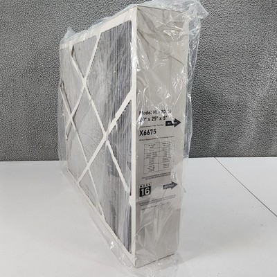 X6675 Merv 16 Air Filter 20x25x5 Carbon Efficient Compatible w/Lennox 6675 READ