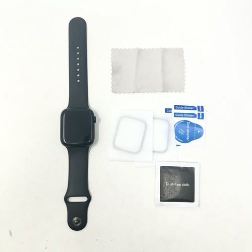 Apple Watch Series 8 45mm Midnight Aluminum Case Sport Band 32GB GPS + Cellular