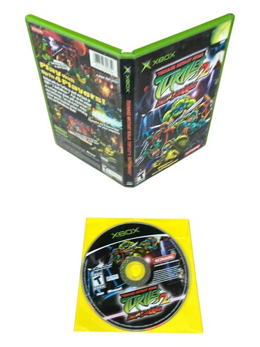 Microsoft Xbox Disc Case No Manual Teenage Mutant Ninja Turtles 2: BattleNexus