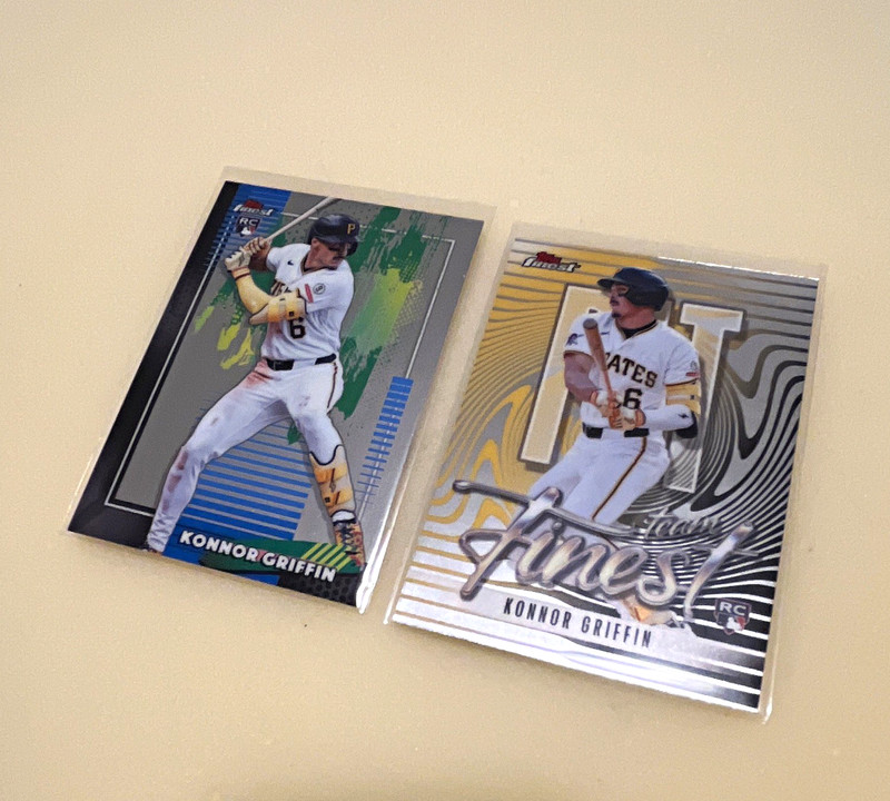 2026 Topps Finest Konnor Griffin Rookie - Lot of 2 Cards