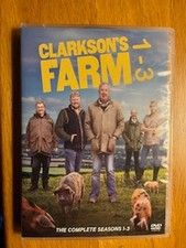 Clarkson's Farm Seasons 1-3 on DVD (First 3 Seasons, 6 discs)  LIKE NEW
