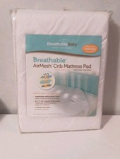 BreathableBaby AirMesh Crib Mattress Pad 28in By 52in