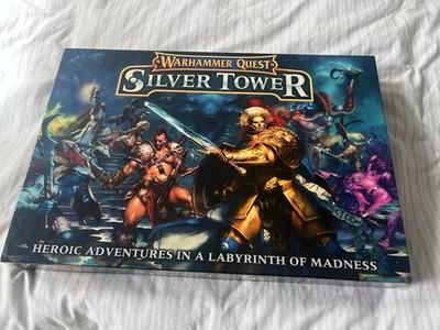 Warhammer Quest Silver Tower OVP Komplett Games Workshop OOP
