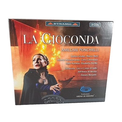 Ponchielli La Gioconda (Renzetti, Gruber, Berti, Mastromarino -3 CDs - New