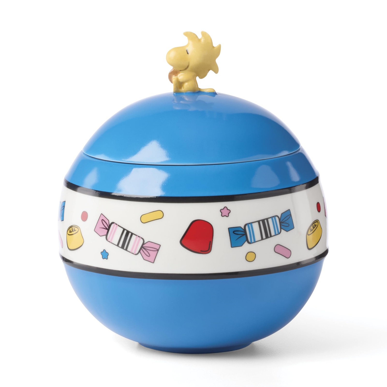 Home And Kitchen, Chef Snoopy Covered Candy Dish, Porcelain Material, Candy B