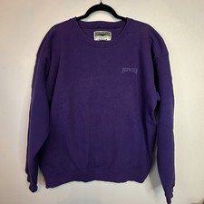 Vintage Levi Strauss And Co Sweatshirt Crewneck Purple Size L Made In USA