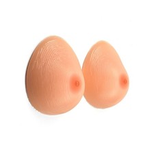 36D Wide Cup Silicone Breast Forms Pair Crossdresser Trans Drag