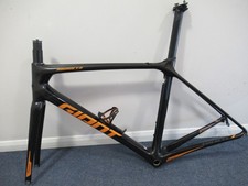 STUNNING GIANT TCR ADVANCED PRO 1 CARBON ROAD BIKE FRAME FORKS SIZE M RRP £1600