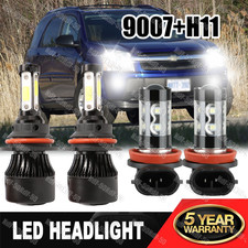 For Chevrolet Equinox 2005-2009 4x Led Headlight Hilo Beam Fog Light Bulbs A For Chevrolet Equinox 2005-2009 4x Led Headlight Hilo Beam Fog Light Bulbs A