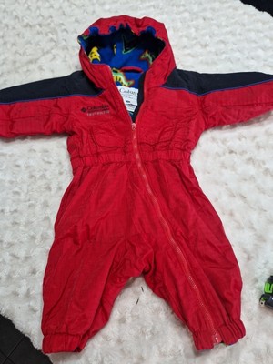 Columbia Tectonite All In One Rain Suit With Fleece 12 Mth