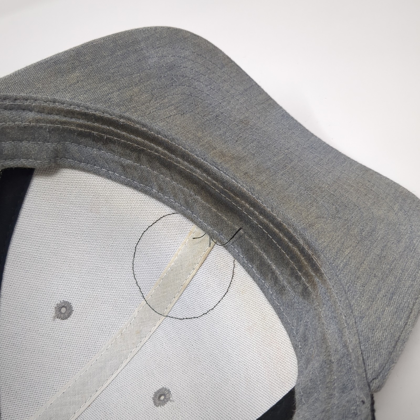 Pendleton Beef Patch Snapback Trucker Hat Gray On… - image 8