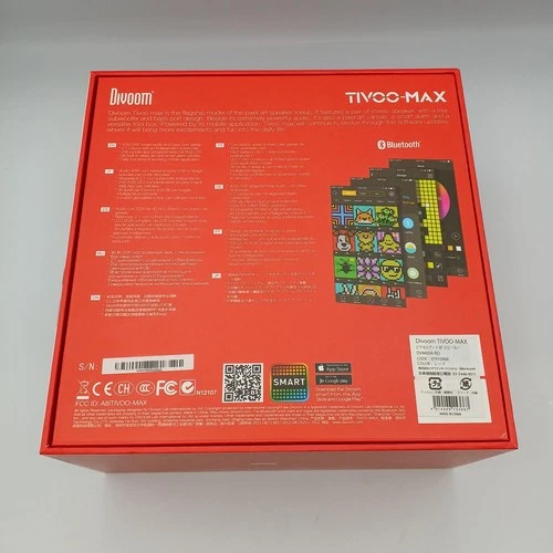 DIVOOM TIVOO-MAX Bluetooth Speaker Very Good Condition Original Box Used - Picture 2 of 8