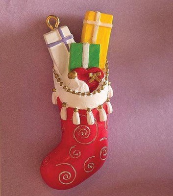 Gefüllte Weihnachtsstrümpfe