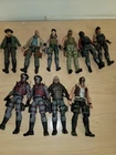 New ListingVALAVERSE ACTION FORCE MASSIVE LOT 10 figures Plus  Accessories.