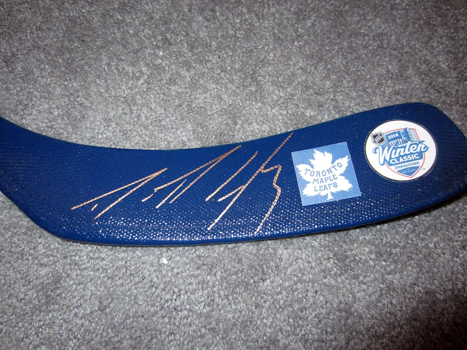 DION PHANEUF Toronto Maple Leafs SIGNED Winter Classic 2014 Hockey Stick w/COA - Image 2 of 2