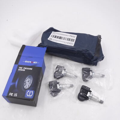 4 Pk Geartronics Air Tire Pressure Sensors For 2013-2018 Nissan Altima