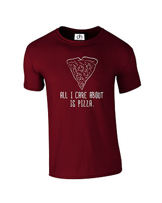 All I Care About Is Pizza Il Answer Unisex T-shirt Tumblr Cibo - Foto 11