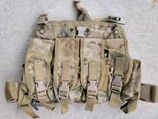 HSGI Warlord Chest Rig Multicam  Missing Shoulder Straps Stained Terrible