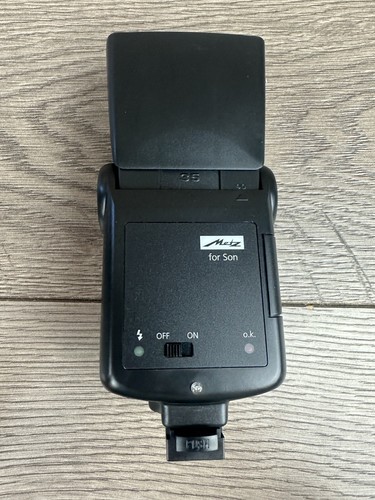 Sony Flash - Metz Mecablitz Electronic Flash 36 AF-5 Digital For Sony ADI-Mode - Picture 7 of 12