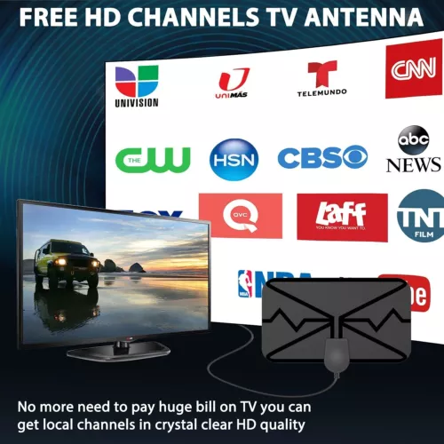Antenne Digital Para Smart TV Rango De 5600 Millas Con Amplificador 4K y HD 1080P - Bild 4 von 12