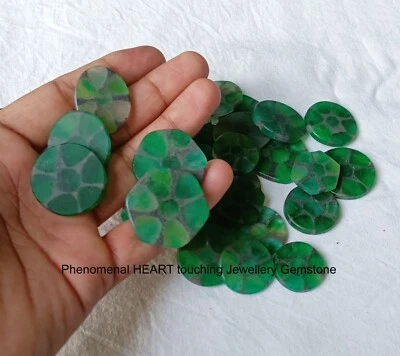 50 Ct Colombian Natural Rare Trapiche Emerald Mix Cut Certified Gemstone Lot - Image 1 of 4