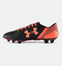 Under Armour Speed Form Cleats 1258593-002 Black/After Burn NWT NIB