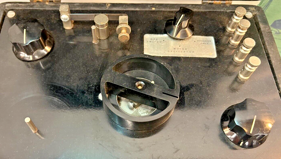 ANTIQUE CODE INSTRUCTOGRAPH INSTRUCTOR TRAINER MORSE CODE 1 TAPE ...