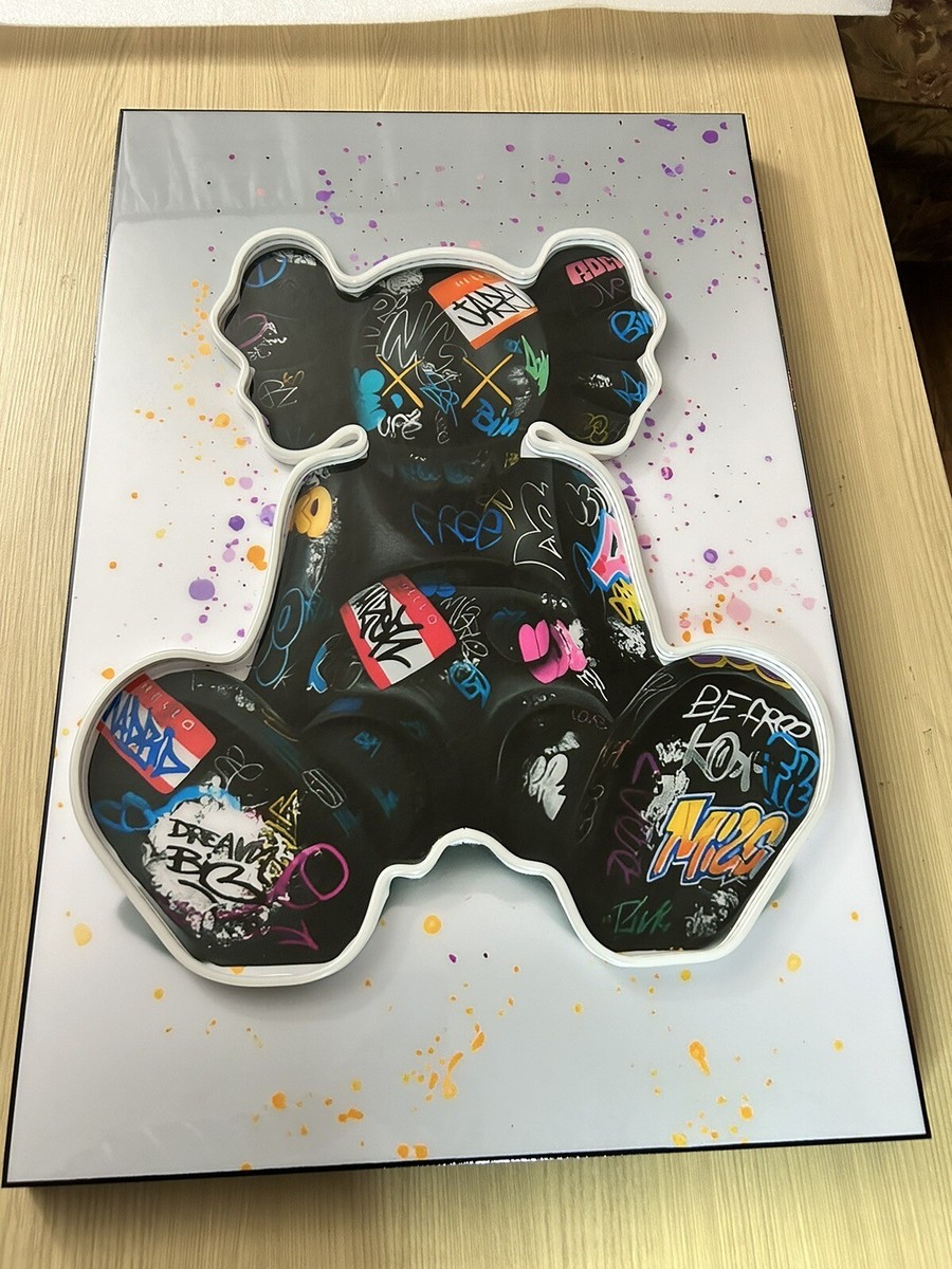 Resin Epoxy Wall Art. ( Kaws) “20x30” | eBay