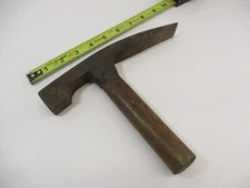 ATHA Brick Mason Hammer Black Smith Prospecting Short Wood Handle 9" Head 2 Lbs