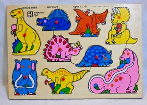 SMALL WORLD TOYS DINOSAURS Puzzle 