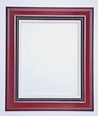 Rich Mahogany Solid Wooden Picture Frame for 11x14 Canvas~Oil Painting~Portrait