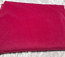 Pink Velour Fabric Polyester Blend 4 Yards 60" Wide Upholstery Drapery