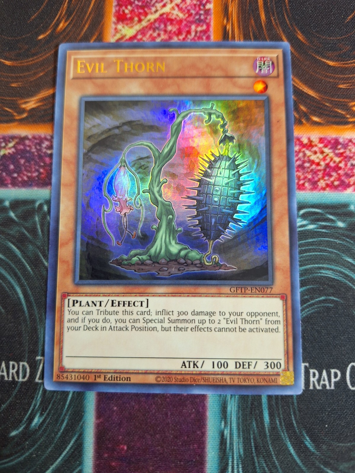 Yu-Gi-Oh! TCG Evil Thorn GFTP-EN077 Ultra Rare 1st Edition Near Mint