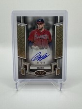 BRYCE ELDER (RC)  2024 TOPPS TIER ONE BREAK OUT AUTOGRAPHS /199 - ATLANTA BRAVES