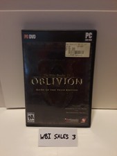 Oblivion The Elder Scrolls IV PC Game Complete with Manual and Map