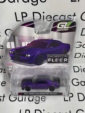 GREENLIGHT 2023 Dodge Challenger SRT Hellcat Plum Purple Showroom 1:64 Diecast