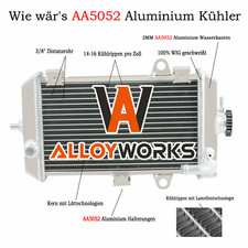 Aktualisiert Aluminium Kühler Für 06-2014 2012 Yamaha Raptor YFM 700 700R Quad