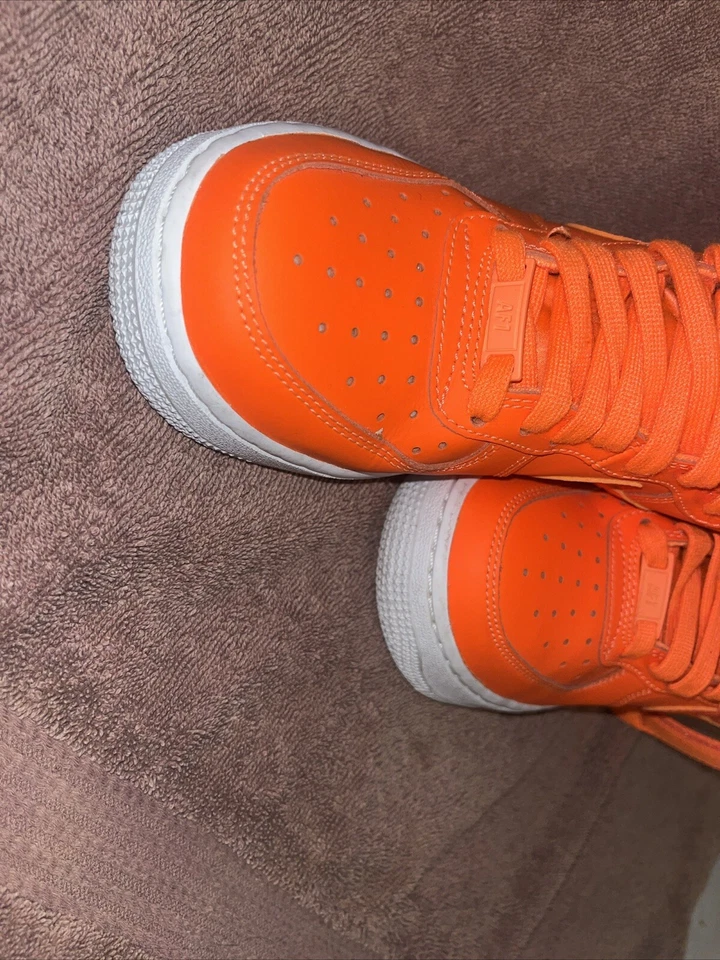 Nike Air Force 1 High Just Do It Naranja Talla 4Y Totalmente Nuevas  Foto 2 de 4