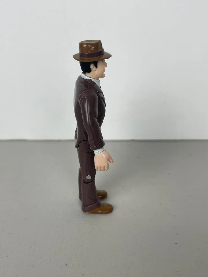 Figura de acción de colección LJN Who Framed Roger Rabbit Animates Eddie Valiant 4" 1987 Foto 4 de 4